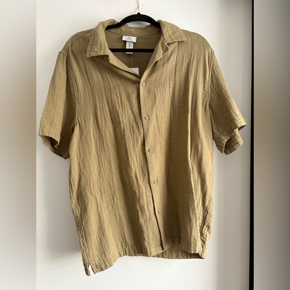 Men’s H&M 100% cotton button up